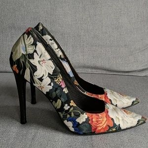 Nordstrom Halogen floral heels